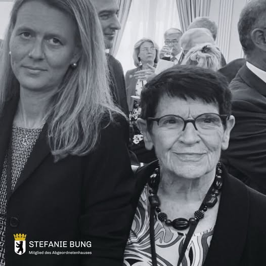 Stefanie Bung MdA (l.) und Rita S�ssmuth (r.)